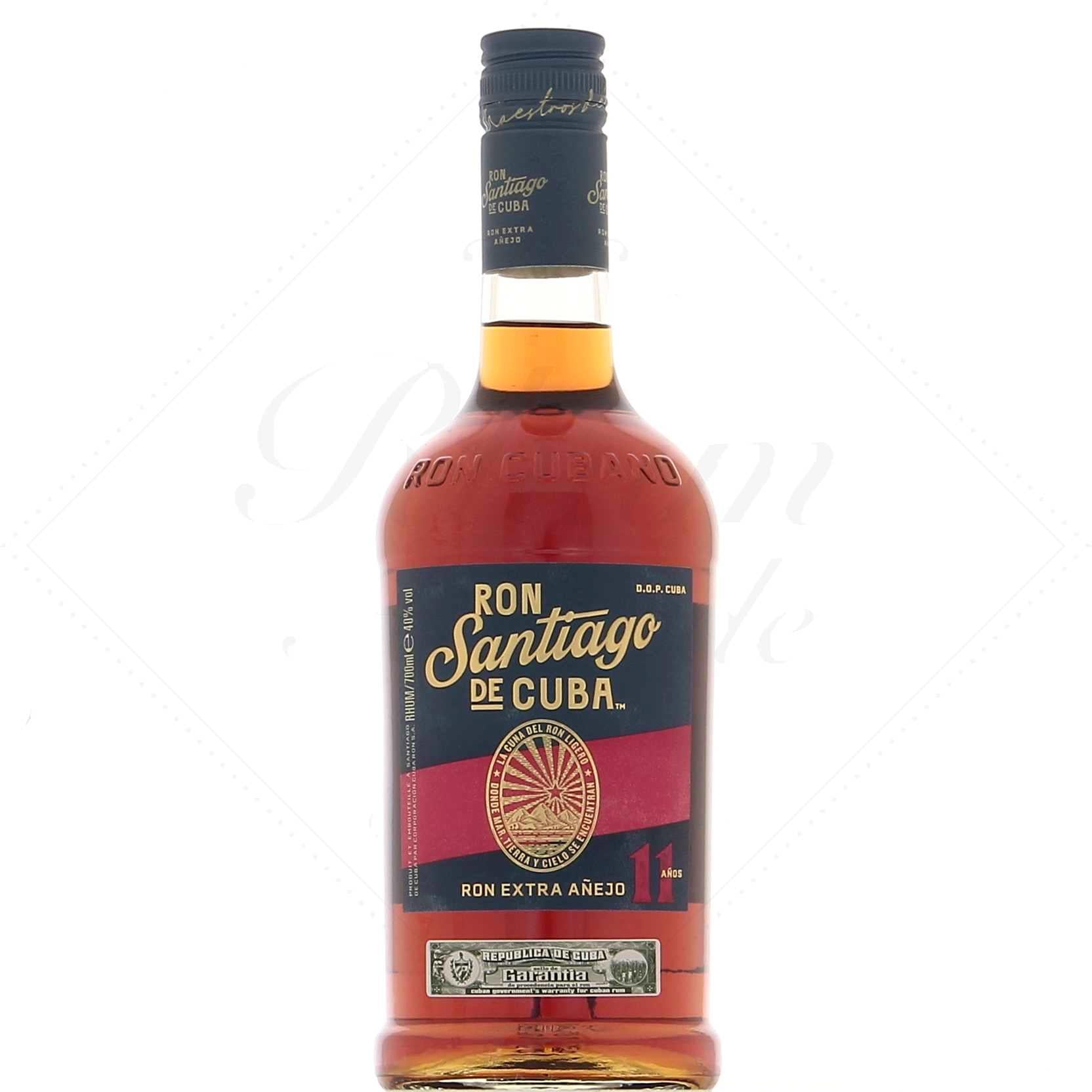 SANTIAGO DE CUBA RON "EXTRA ANEJO 11 ANNI" - Cuba Rum DOP
