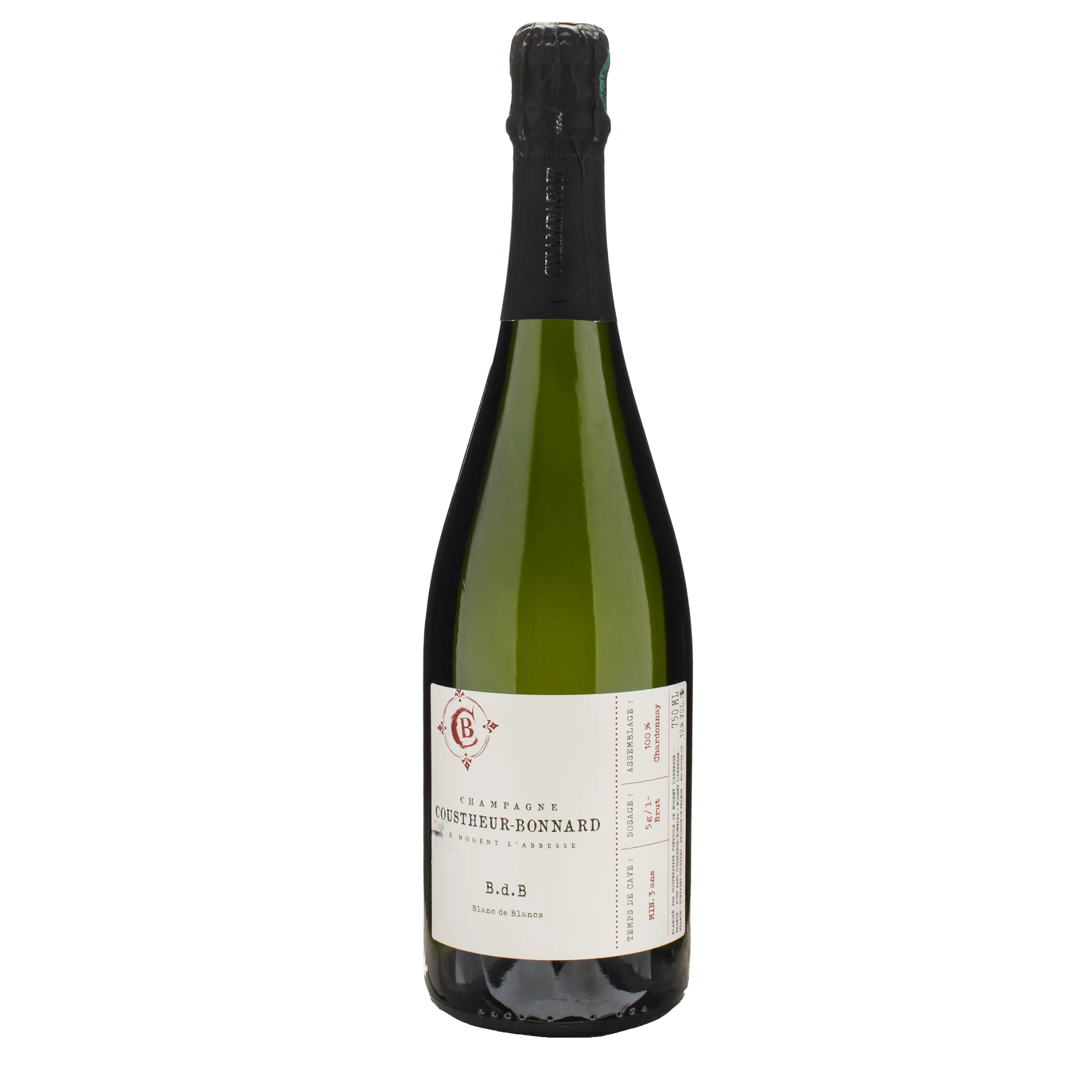 COUSTHEUR-BONNARD “BLANC DE BLANCS” – Champagne AOC Brut