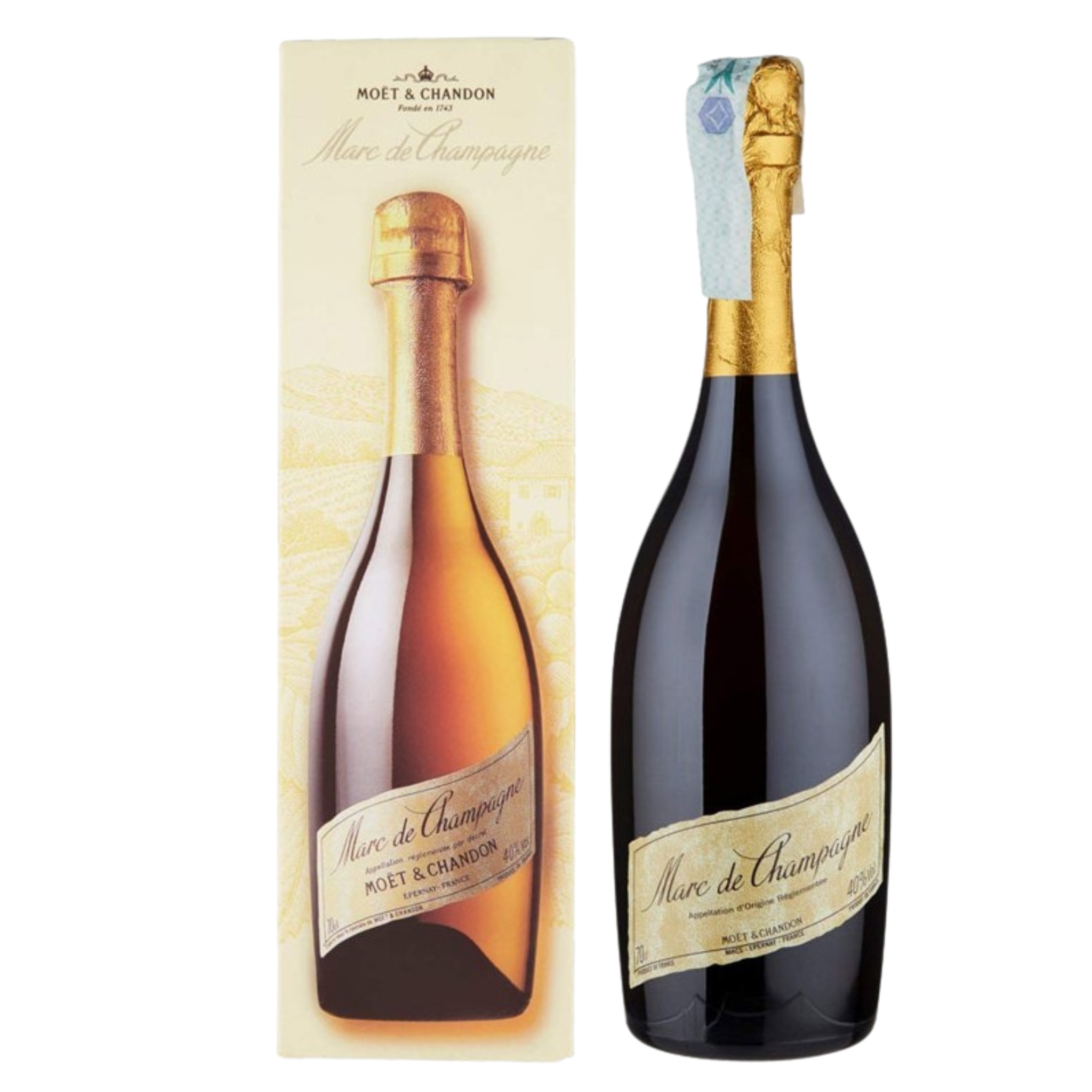 MOET&CHANDON "MARC DE CHAMPAGNE" - Grappa Barricata